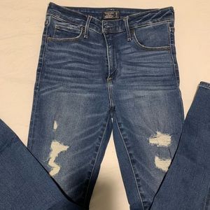 High waisted Abercrombie jeans